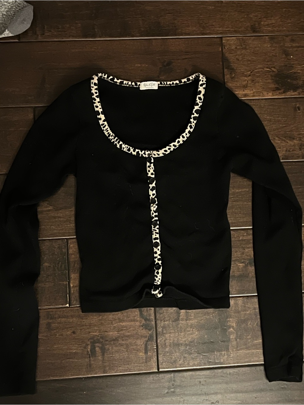 Black Brandy Melville zelly top